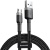 кабель baseus cafule usb - microusb 2a/3m (camklf-hg1) (black-grey) 