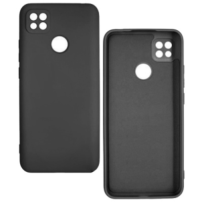 Купить чохол original soft full case hq with frame для xiaomi redmi 9c/10a - black онлайн