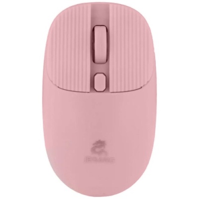 мишка бездротова jeqang jw-219 4g (рожевий) 