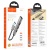 USB HUB Hoco HB26 4-in-1 adapter (USB to USB3.0+USB2.0*3) (Сiрий) usb hub hoco hb26 4-in-1 adapter (usb to usb3.0+usb2.0*3) (сiрий)