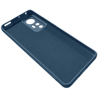 Купить чохол soft silicone case full для xiaomi 12 (темно-синій) онлайн