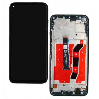 дисплей для huawei p40 lite, nova 6 se з чорним тачскріном original prc