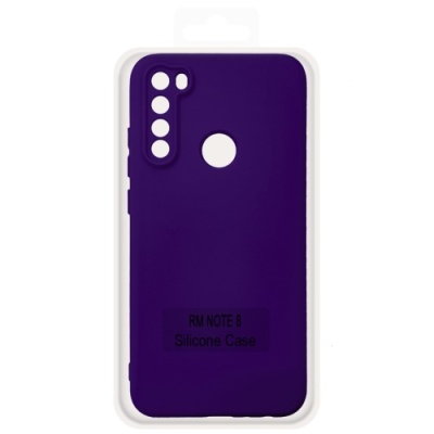 Купить чохол soft silicone case full для xiaomi redmi note 8/note 8 2021 (purple) онлайн