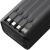 Додаткова батарея Power Bank XO PR285 PD20W+QC22.5W 30000 mAh (Чорний) додаткова батарея power bank xo pr285 pd20w+qc22.5w 30000 mah (чорний)