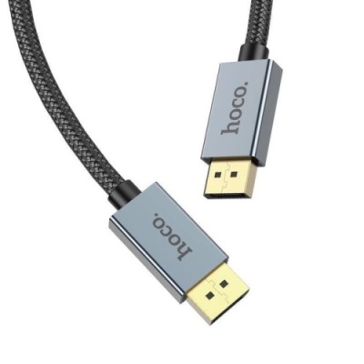 кабель hoco us04 8k displayport 1.4 1m (чорний) 