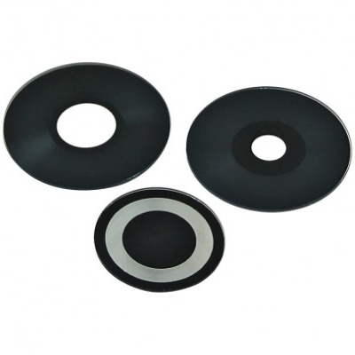 скло камери для xiaomi redmi note 13 4g, чорне (3шт)