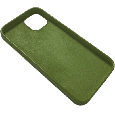 Купить чохол silicone case для apple iphone 13 (45) army green - full онлайн