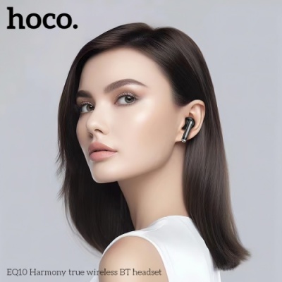 бездротові навушники (tws) hoco eq10 (black) 