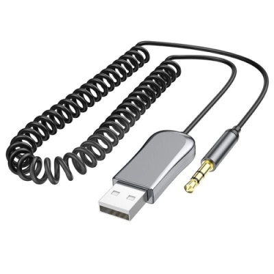 Bluetooth аудіо ресівер Borofone BC44 (Сірий)