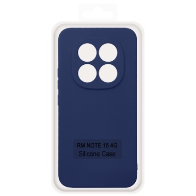Купить чохол soft silicone case full для xiaomi redmi note 15 4g (164.03/75.42/7.94) (синій) онлайн
