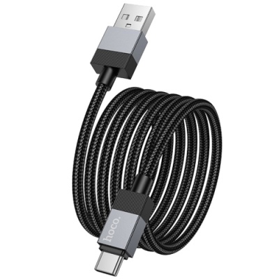 кабель hoco x110 usb - type-c 3a/1m (чорний) 
