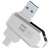usb флеш-накопичувач xo u50 usb3.0 + type-c 128gb (сталевий) 