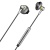 навушники earldom et-e54 universal 3.5mm jack vs mic&control metal grey 