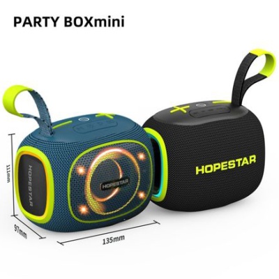 колонка hopestar partybox mini 10w (синій) 