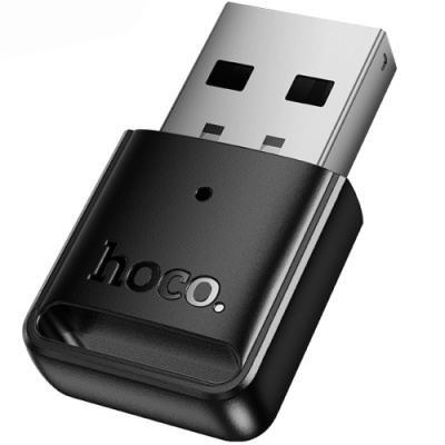bluetooth-адаптер hoco ua42 usb bt 5.4 (чорний) 