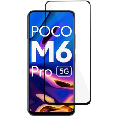 захисне скло ipaky для xiaomi poco m6 pro 5g (чорний) 