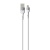 кабель ridea rc-xs51 x-silicone usb - microusb 3a 1.2m (бiлий) 