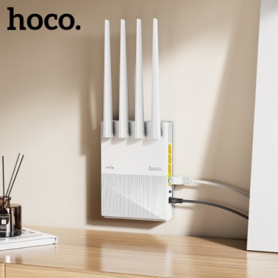 маршрутизатор (роутер) hoco hi31 wifi5 (білий) 