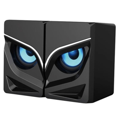 колонки havit hv-sk708 2*3w usb black 