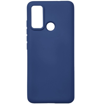 Купить силіконовий чохол soft silicone case для motorola g60 - dark blue онлайн