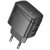 мережевий зарядний пристрій hoco cs61a 1usb/18w/qc3.0 + 1type-c/30w/pd (чорний) 