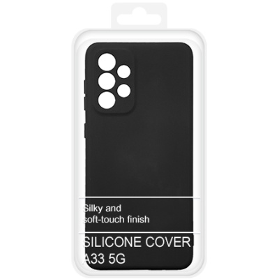 Купить чохол soft silicone case full для samsung a336 galaxy a33 5g (чорний) онлайн