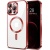 Купить чохол tpu metallic full camera with magsafe для apple iphone 13 pro (red) онлайн