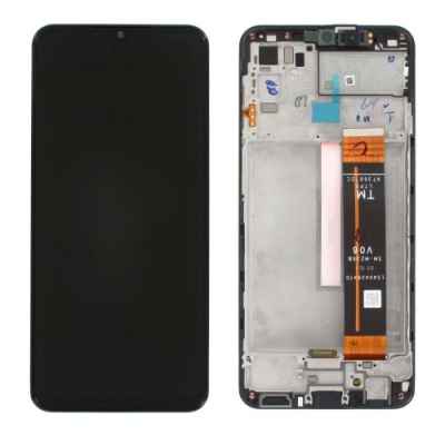 дисплей для samsung m336 galaxy m33 (2022) with touch screen and frame black (original)