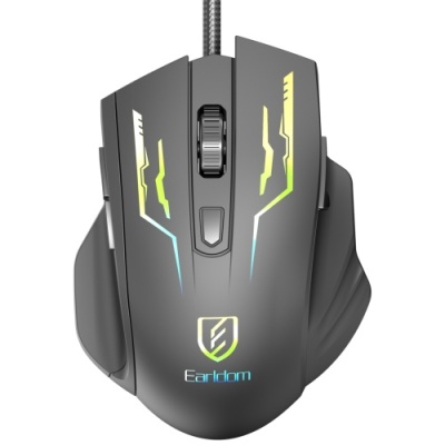 мишка дротова earldom et-km15 gaming (чорний) 
