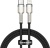 кабель baseus cafule metal (pd) type-c - lightning 20w/1m (catljk-a01) (black) 