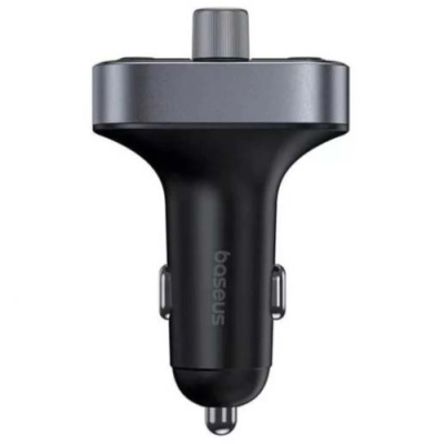 FM Модулятор Baseus (C10762200113-00) S-09 Pro Series Car FM Transmitter Cluster (Чорний)