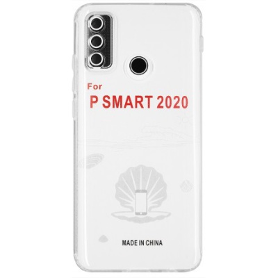 Купить силіконовий чохол kst для huawei p smart 2020 (pot-lx1a) (прозорий) онлайн