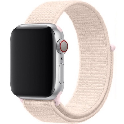 ремінець для apple watch nylon 42/44/45/49 mm (pearl pink) 