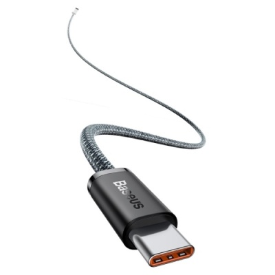 кабель baseus dynamic series type-c - type-c 100w/1m (cald000216) (slate gray) 