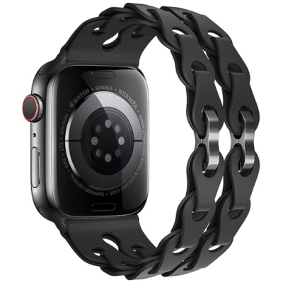 ремінець hoco wa28 для apple watch 1-11 (38/40/41mm) (black) 