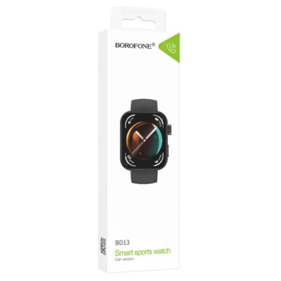 смарт-годинник borofone bd13 smart sports watch (call version) (чорний) 