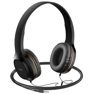 навушники накладні hoco w24 (чорно-золотий) 