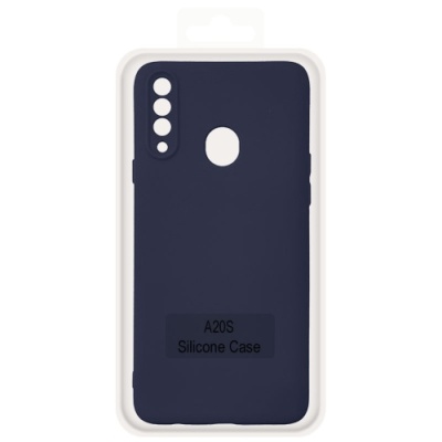 Купить чохол soft silicone case full для samsung a207 galaxy a20s (dark blue) онлайн