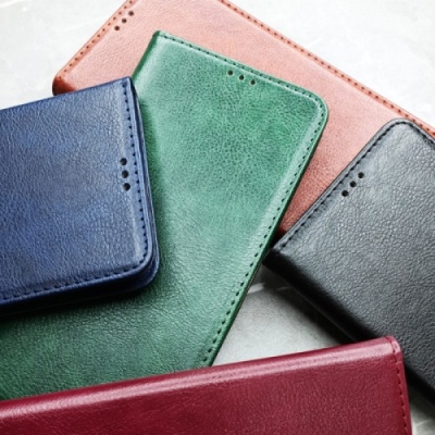 Купить чохол-книжка leather fold для samsung a525 galaxy a52 (темно-зелений) онлайн