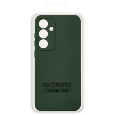 Купить чохол soft silicone case full для samsung s721 galaxy s24 fe (dark green) онлайн