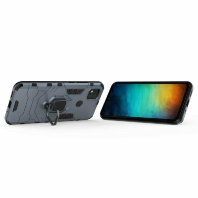 Купить чохол-накладка armor magnet для xiaomi redmi 9c/10a - blue онлайн