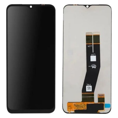 дисплей для samsung a145p/a145r galaxy a14 4g 2023 чорний, без рамки (service pack)