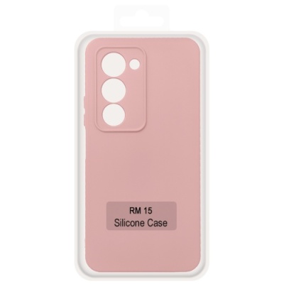 Купить чохол soft silicone case full для xiaomi redmi 15 (169.5/80.5/8.4mm) (pink) онлайн