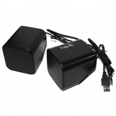 колонки havit hv-sk473  2*2w usb black 