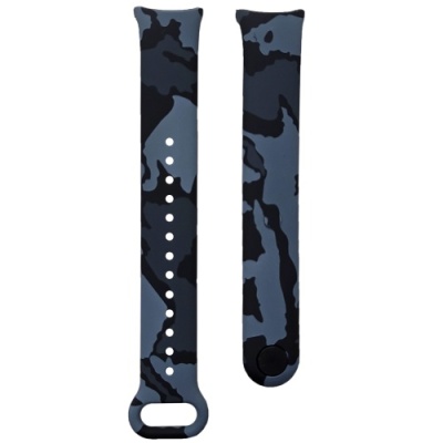 ремінець для xiaomi mi band 8/9/10 (military) grey 