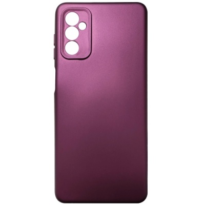 Купить силіконовий чохол soft silicone case для samsung m526 galaxy m52 - purple онлайн