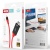 кабель hdmi xo gb005 type-c - hdmi 4k 2m (чорно-червоний) 