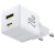 Мережевий Зарядний Пристрій Baseus Palm Fast Charger (P10111608213-00) 1USB/QC3.0 + 1Type-C/PD 20W (Білий) мережевий зарядний пристрій baseus palm fast charger (p10111608213-00) 1usb/qc3.0 + 1type-c/pd 20w (білий)