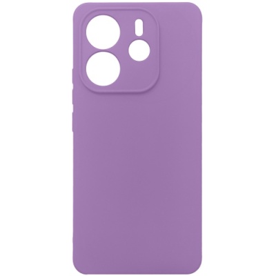 Купить чохол soft silicone case full для xiaomi redmi note 14 4g global (163.2/76.5/8.16mm) (light violet) онлайн
