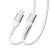 кабель ridea rc-us42 ultrastrong type-c - lightning 30w 1.2m (бiлий) 